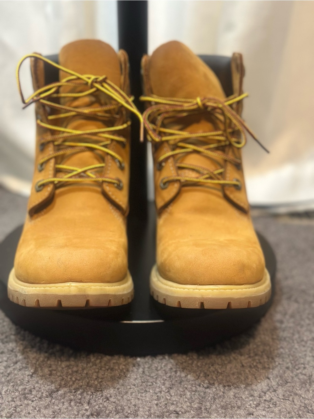 Timberland 6” Premium Waterproof Internal Wedge Boots Wheat Women’s 8.5
